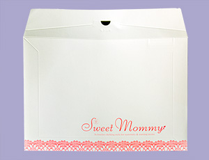 厚紙封筒の印刷見本